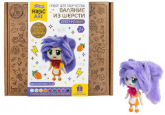 Набор для валяния из шерсти «Девочка Мия» - Фото 9