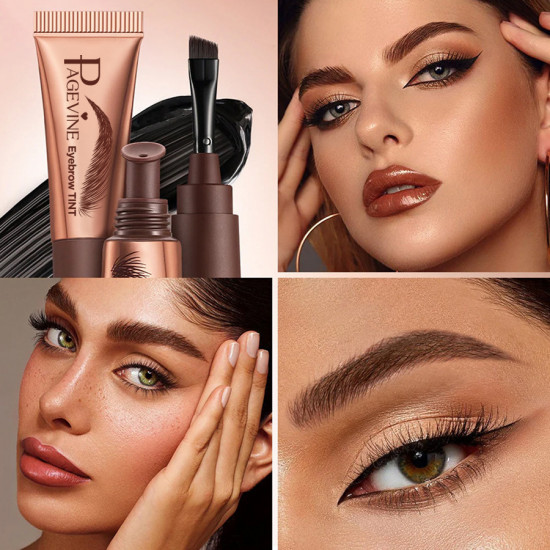 Тинт-гель для бровей с эффектом татуажа водостойкий, оттенок 01 Taupe