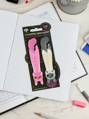 Стикеры-закладки «Коты» - Фото 4