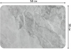 Коврик для сушки посуды «Мраморный узор» - Фото 2