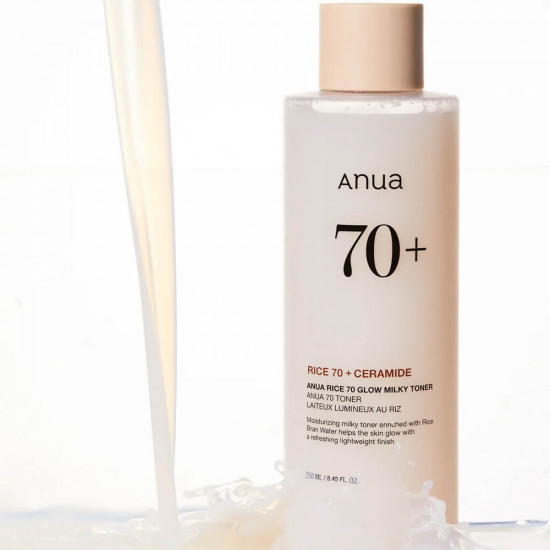 Молочный тонер для сияния кожи с рисом «Rice 70 Glow Milky Toner»