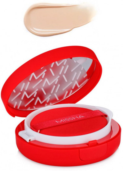 Кушон для лица «Velvet Finish Cushion SPF50+ PA+++», оттенок 23 Neutral Medium Beige