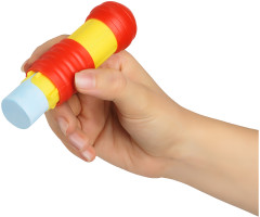 Мелки для асфальта цветные с держателем - Фото 3