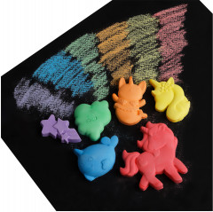 Мелки для асфальта фигурные цветные - Фото 5