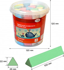 Мелки для асфальта цветные - Фото 2