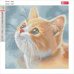 Мозаика алмазная «Рыжий котенок» - Фото 2