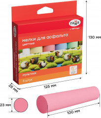 Мелки для асфальта цветные - Фото 2