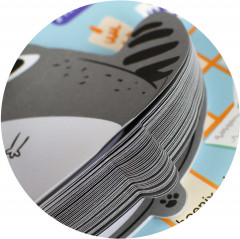 Стикеры для заметок «Енот» - Фото 2