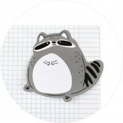 Стикеры для заметок «Енот» - Фото 3