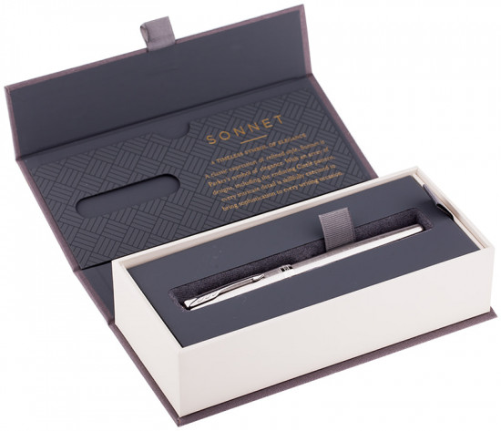 Ручка перьевая «Sonnet Stainless Steel CT»