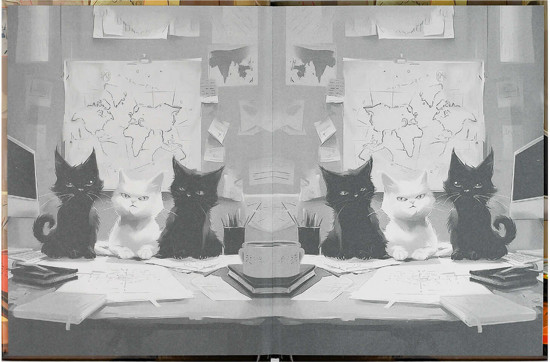 Книжка записная «Коты мира»