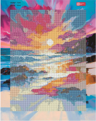 Мозаика алмазная с подрамником «Море» - Фото 3