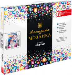 Мозаика алмазная с подрамником «Санторини» - Фото 1