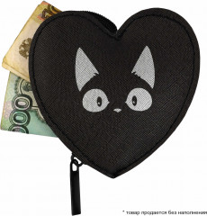 Кошелёк для банкнот и монет «Серебряный котик» - Фото 2