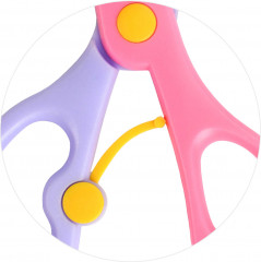 Ножницы детские «Блондинка с собачкой» - Фото 3