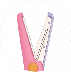 Ножницы детские «Блондинка с собачкой» - Фото 4