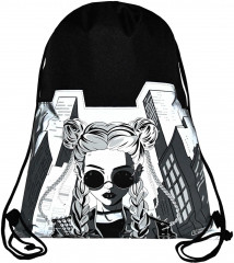 Мешок для сменной обуви «Девушка с косами» - Фото 1