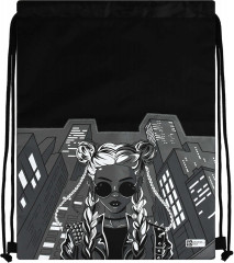 Мешок для сменной обуви «Девушка с косами» - Фото 2