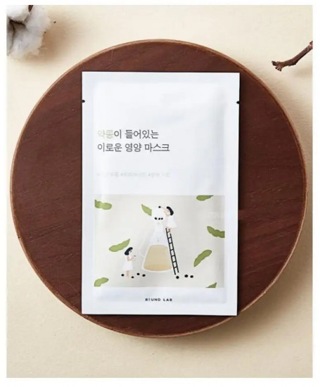 Маска для лица тканевая питательная «Soybean Mask»