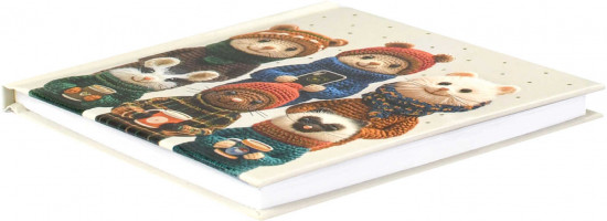 Блокнот Notebook «Вязаные звери»