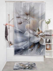 Штора для ванной комнаты «Магнолия» - Фото 3
