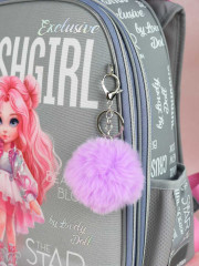 Брелок меховой «Серебряный мишка» - Фото 3