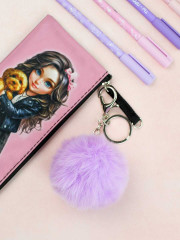 Брелок меховой «Серебряный мишка» - Фото 5