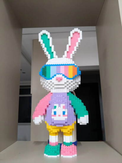 Конструктор блочный «Candy Rainbow Bunny»