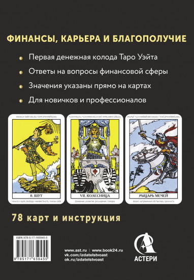 Таро. Денежное гадание. Финансы, карьера, благополучие