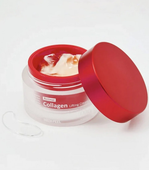 Лифтинг-крем для лица с ретинолом двухфазный «Retinol Collagen Lifting Cream»