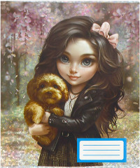 Комплект обложек для тетрадей с голографическим рисунком - Фото 13