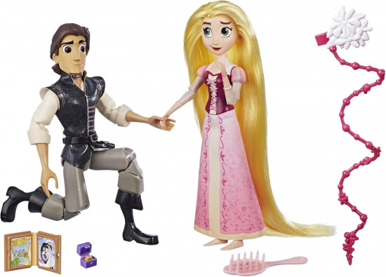 Кукольный набор «Tangled The Series: Рапунцель и Юджин с аксессуарами»