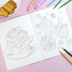 Раскраска для детей «Сладости» - Фото 2