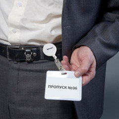 Держатель-рулетка для бейджей - Фото 5