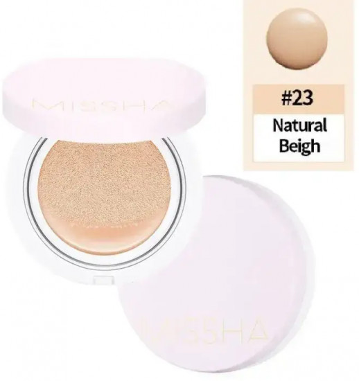 Кушон для лица тональный «Magic Cushion Cover Lasting» SPF 50+ , оттенок 23 Natural Beige