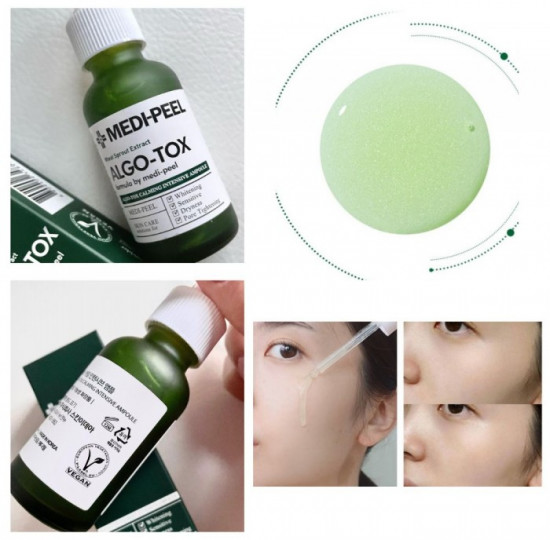 Детокс-сыворотка для лица успокаивающая «Algo-Tox Calming Intensive Ampoule»