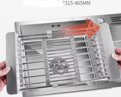 Сушилка для посуды на мойку раздвижная - Фото 2