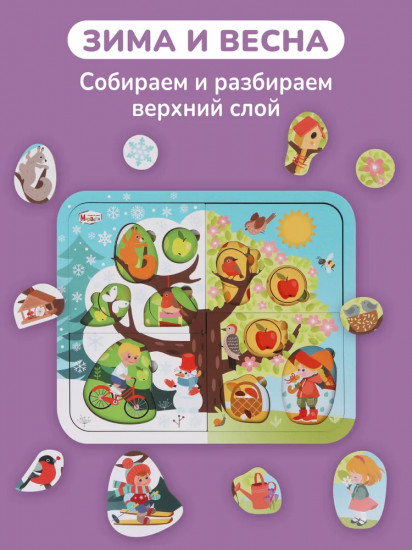 Рамка-вкладыш «Времена года»