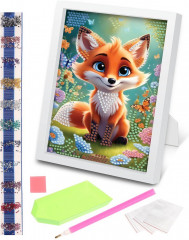 Мозаика алмазная «Лисёнок» - Фото 1