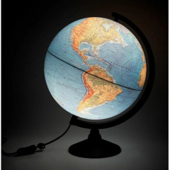 Глобус физический с подсветкой «Классик» - Фото 2