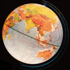 Глобус интерактивный физико-политический с подсветкой - Фото 1