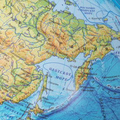 Глобус интерактивный физико-политический с подсветкой - Фото 5