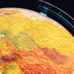 Глобус интерактивный физико-политический с подсветкой - Фото 6