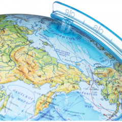 Глобус интерактивный физико-политический с подсветкой - Фото 7