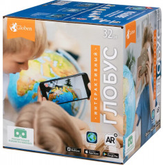 Глобус интерактивный физико-политический с подсветкой - Фото 8