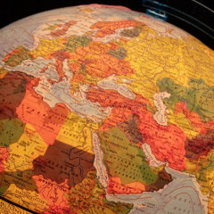 Глобус физико-политический с подсветкой рельефный - Фото 7