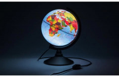 Глобус физико-политический с подсветкой - Фото 1