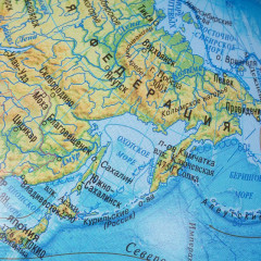 Глобус физико-политический с подсветкой - Фото 6