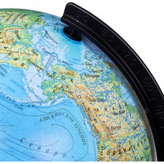 Глобус физико-политический с подсветкой - Фото 8