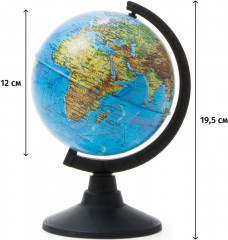 Глобус физический - Фото 2